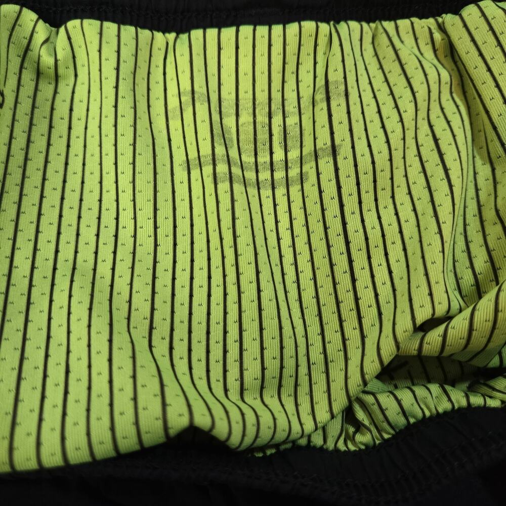 Brooks Running Shorts Womens‎ Black Neon Lined Athletic Running Shorts - Picture 4 of 10